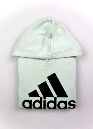 Sweat à capuche vert menthe Adidas logo centrale - Taille M - Bon état, marke: adidas, zustand: Gut, größe: M, 14,90 €, 16,35 € inklusive Vinted-Käuferschutz