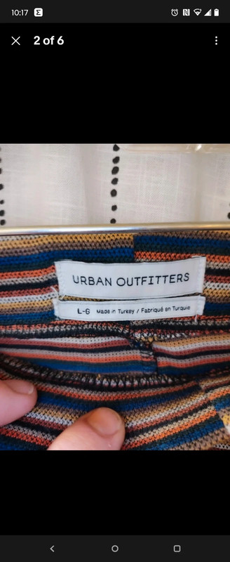 Urban Outfitters Women’s L Striped Slacks - EUC 2