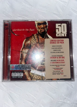 50 Cent Get Rich or Die Tryin’ CD Album 2003 Limited Edition Double CD Pack, condition: Very good, £12.00, £13.30 includes Buyer Protection