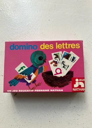 domino des lettres vintage, brand: Nathan, condition: Very good, size: 5 years / 110 cm, €4.50, €5.43 includes Buyer Protection