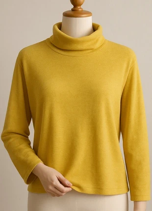 Strahlend gelber Damen Rollkragenpullover | Größe S/36 – weich, modern & stylisch, marque: H&M, état: Neuf sans étiquette, taille: S / 36 / 8, 10,90 €, 12,15 € Protection acheteurs incluse