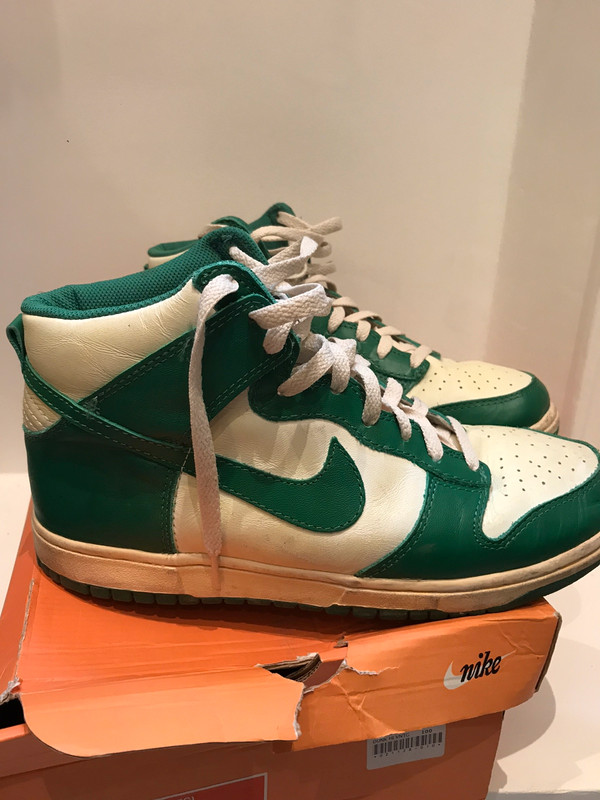 NIKE DUNK HI VNTG 2008 セルティック - スニーカー