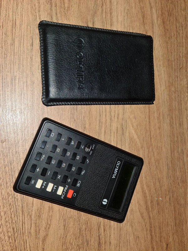 Calculatrice vintage 80's