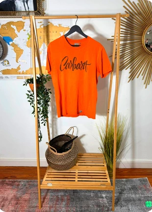 Tee-shirt Carhartt manches courtes orange Taille M, merk: Carhartt, staat: Veelgebruikt, maat: M, € 9,90, € 11,10 inclusief Kopersbescherming Pro