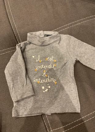 Col roulé, marke: Kiabi, zustand: Sehr gut, größe: 1-3 Monate / 56, 1,50 €, 2,28 € inklusive Vinted-Käuferschutz