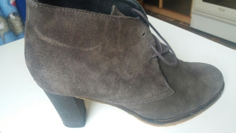 Boots nubuc grise  2