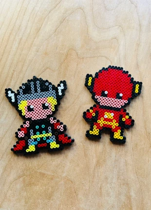 Lot de 2 créations de super héros en perles à repasser hama, marca: hama, estado: Muy bueno, tamaño: Talla única, 3,00 €, 3,85 € Protección al comprador incluida