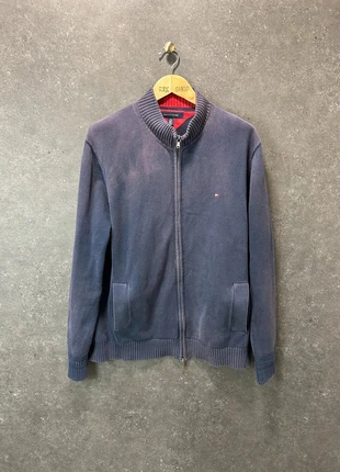 Tommy Hilfiger Gilet zippé Marine XL Homme Coton Logo brodé #0175, marke: Tommy Hilfiger, zustand: Sehr gut, größe: XL, 14,25 €, 15,66 € inklusive Vinted-Käuferschutz