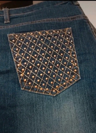 Jeans donna vintage XFN taglia XXL con strass, marca: XFN, estado: Muy bueno, tamaño: XXL / 44 / 16, 5,00 €, 5,95 € Protección al comprador incluida