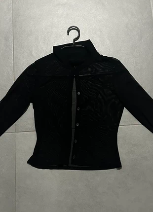 Chemise transparente noire, brand: Noir, condition: Very good, size: S / 36 / 8, €13.00, €14.35 includes Buyer Protection