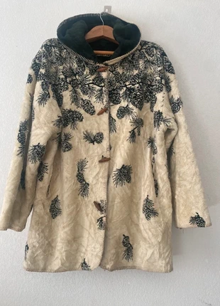 Veste sherpa – réversible style norvégien lodge – Aran– capuche – taille L (convient M/L femme), marke: Aran Crafts, zustand: Gut, größe: L, 68,00 €, 72,10 € beinhaltet Vinted-Käuferschutz Pro