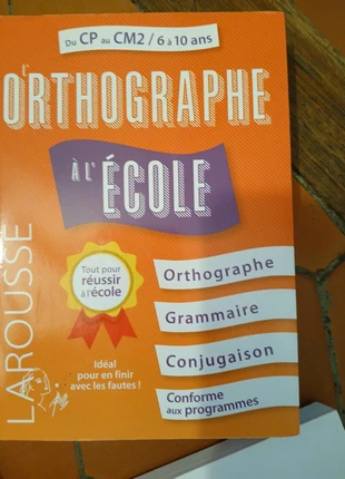 Orthographe grammaire conjugaison du CP au CM2, zustand: Sehr gut, 1,00 €, 1,75 € inklusive Vinted-Käuferschutz