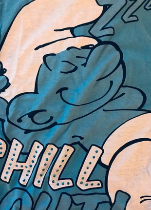 Tee-shirt schtroumpf , brand: H&M, condizioni: Ottime, taglia: XS / IT 38 / EU 34, €2.00, €2.80 include la Protezione acquisti