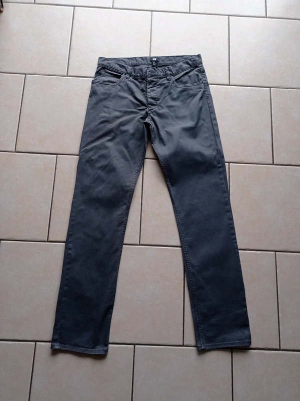 Pantalon Gris Homme