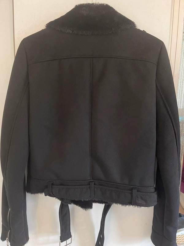 Aviator coat zara on sale