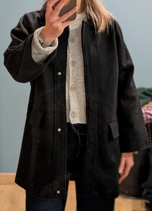 Veste longue Mango noire S, marke: Mango, zustand: Sehr gut, größe: S / 36 / 8, 17,00 €, 18,55 € inklusive Vinted-Käuferschutz