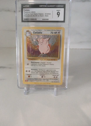 Clefable Pokemon tcg mint 9, marque: Pokémon, état: Neuf avec étiquette, 30,00 €, 32,20 € Protection acheteurs incluse