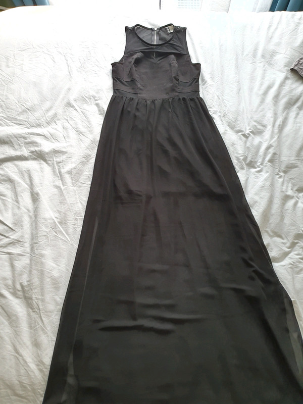 H&m robe longue noire sale