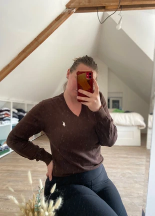 Pull col V Ralph Lauren marron | taille S, marque: Ralph Lauren, état: Très bon état, taille: S / 36 / 8, 24,90 €, 26,85 € Protection acheteurs incluse