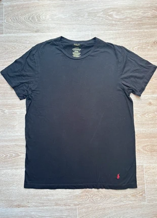 T-shirt Ralph Lauren noir logo rouge en bas taille XL Classic fit, marque: Ralph Lauren, état: Très bon état, taille: XL, 17,00 €, 18,55 € Protection acheteurs incluse