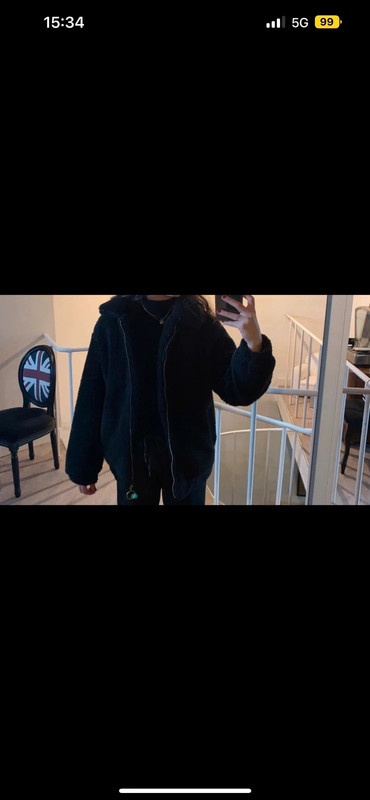 Bershka discount veste mouton