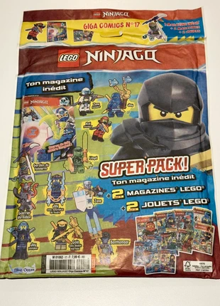 LEGO Ninjago Giga Comics Super Pack No. 17 – 2 Magazines + 2 LEGO Toys, marque: LEGO Ninjago, état: Neuf avec étiquette, taille: 6 ans / 116 cm, 9,99 €, 11,19 € Protection acheteurs incluse