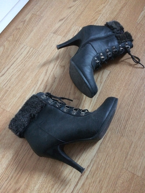 Bottines a talon discount chaussea