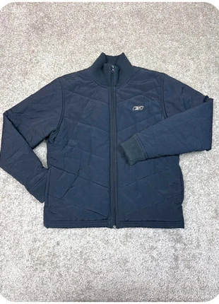 Veste matelassée noir Reebok vintage casual col montant zip logo brodé femme - M, brand: Reebok, condition: Very good, size: M / 38 / 10, €15.00, €16.45 includes Buyer Protection