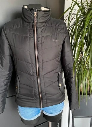 Chaqueta acolchada negra Lee Cooper S Sherpa cálida de invierno Ligera para mujer, brand: Lee Cooper, condizioni: Ottime, taglia: S / IT 40 / EU 36, €35.00, €37.45 include la Protezione acquisti
