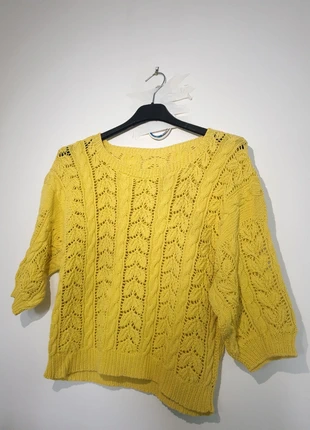 Maglione Vintage Anni '80 in Maglia Traforata: Eleganza Artigianale, brand: A Mano, condition: New without tags, size: S / 36 / 8, €8.00, €9.10 includes Buyer Protection