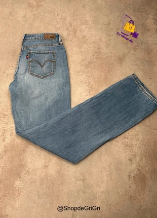 Jean Levi’s Demi curve straigh Femme Blue vintage – Taille 34 (W28 L32), marque: Levi's, état: Très bon état, taille: XS / 34 / 6, 26,00 €, 28,00 € Protection acheteurs (Pro) incluse