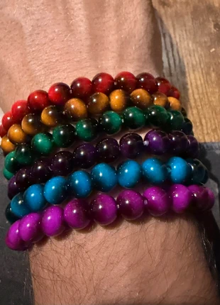 6 bracelets, estado: Muito bom, €3.00, €3.85 inclui Proteção do Comprador