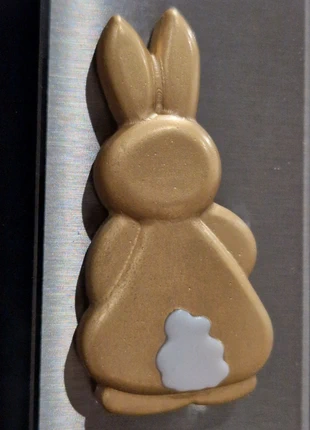 Golden bunny fridge magnet Easter bunny Easter hunt prize, brand: K&S, condition: New without tags, £1.00, £1.75 includes Buyer Protection Pro