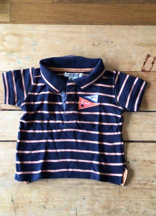 Polo manches courtes, brand: La Redoute, condition: Very good, size: 9-12 months / 74 cm, €1.00, €1.75 includes Buyer Protection