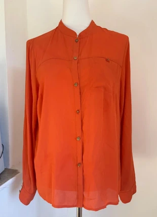 Chemise femme unies orange h&m en très bon état taille 44/XXL, brand: H&M, condition: Very good, size: XXL / 44 / 16, €8.00, €9.10 includes Buyer Protection