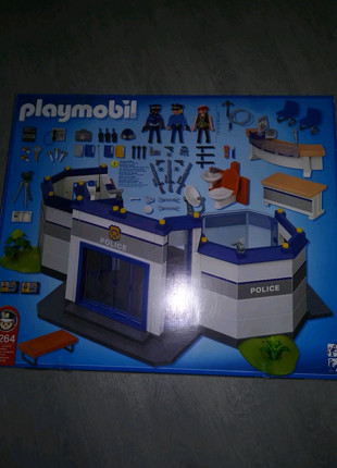sympa Commissariat de police 4264 Playmobil ( policier , bandit ) 0649