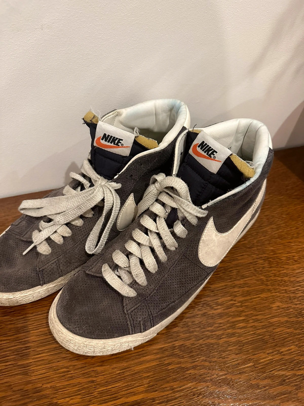 Sneakers Nike Blazer Grise Mid Vinted