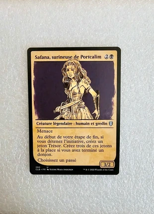 Magic the gathering carte donjons et dragons safana surineuse de portcalim, brand: Magic: The Gathering, condition: Very good, €1.00, €1.75 includes Buyer Protection