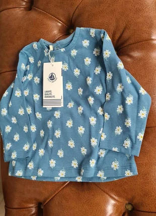 Tee-shirt petit bateau 6 mois manches longues fleurs bébé fille, marque: Petit Bateau, état: Neuf avec étiquette, taille: 6-9 mois / 68 cm, 9,00 €, 10,15 € Protection acheteurs incluse