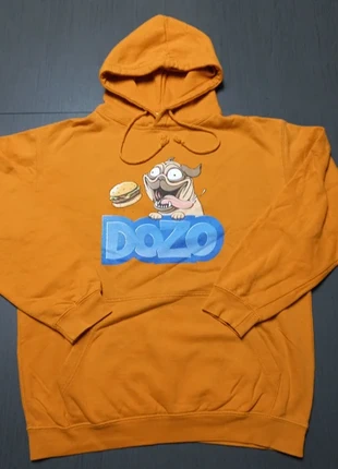 Pull à capuche orange/Pull DOZO/Sweats/Hoodie, marque: Just Hoods, état: Bon état, taille: M / 38 / 10, 9,60 €, 10,78 € Protection acheteurs incluse