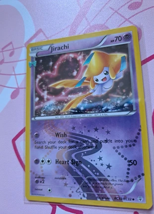 Radiant Collection Jirachi Pokemon card, brand: Pokémon, condition: Very good, £7.00, £8.05 includes Buyer Protection
