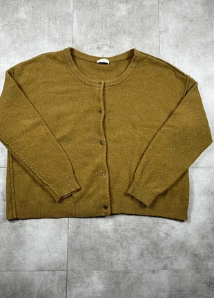 Cardigan American vintage Damsville moutarde en laine col rond bouton marron taille M, marque: American Vintage, état: Très bon état, taille: M / 38 / 10, 55,00 €, 58,45 € Protection acheteurs incluse
