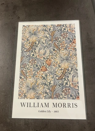 Affiche décoration William Morris, état: Neuf sans étiquette, 7,00 €, 8,05 € Protection acheteurs incluse
