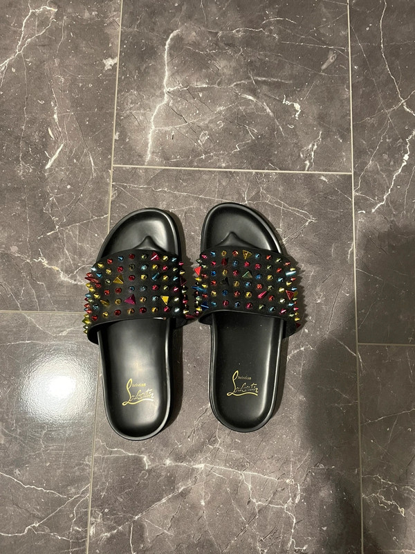 Louboutin slippers sales