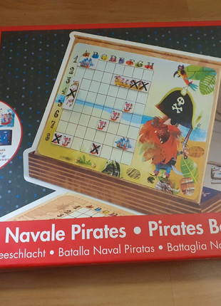 Bataille navale Pirates, jeu de société Janod
