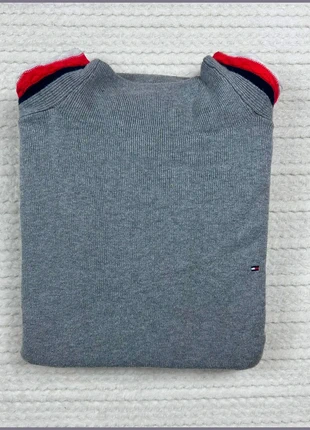 Sweat/Pull Tommy Hilfiger Gris / Col rond ras de cou/Logo brodé / Taille M Homme, marque: Tommy Hilfiger, état: Très bon état, taille: M, 23,00 €, 24,85 € Protection acheteurs incluse