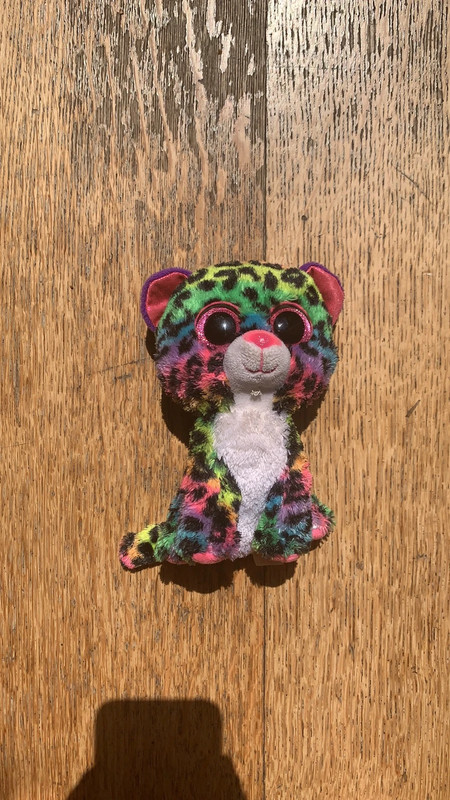 Rainbow cheetah stuffed clearance animal