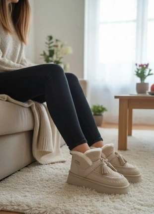 Bottines crème polaires 41, état: Très bon état, taille: 41, 22,00 €, 23,80 € Protection acheteurs (Pro) incluse