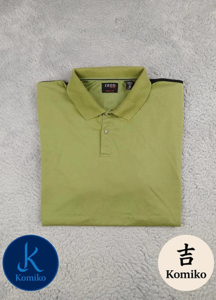Polo uni Izod "Cool-Fx" Vert Kaki/Noir - Taille XXL - Homme, marque: IZOD, état: Très bon état, taille: XXL, 20,00 €, 21,70 € Protection acheteurs (Pro) incluse