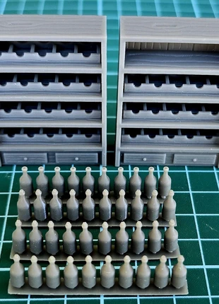 2x Estanterías wine, état: Très bon état, 12,00 €, 13,30 € Protection acheteurs incluse